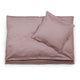 Set lenjerie de patut copii 100 x 140 cm Saga Copenhagen - Deep Rose