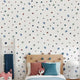 Set stickere decorative perete pentru camera copii - Irregular Dots Blue