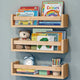 Set de 3 rafturi pentru camera copiilor Nature Supplies - Natural Wood