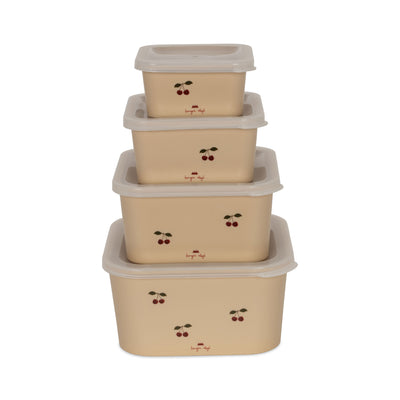 Set recipiente pentru alimente Konges Slojd - Cherry