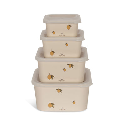 Set recipiente pentru alimente Konges Slojd - Lemon