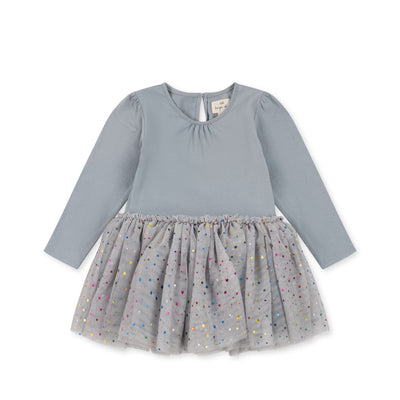 Rochita bebe fetita Fairy Ballerina din tull Konges Slojd - Nuit Etoile