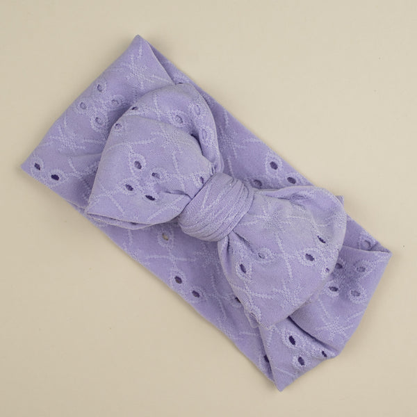 Banderola bebelusi cu funda Lace - Lavender