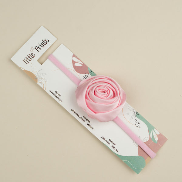 Bentita bebelusi din satin Rose - Barbie