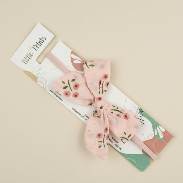 Bentita bebelusi floral - Pink