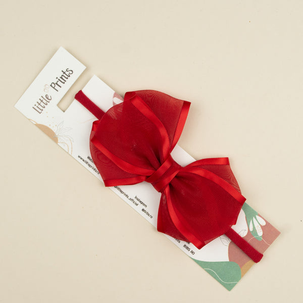 Bentita handmade pentru bebelusi - Jolly Red