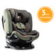 Joie - Scaun auto i-Size i-Spin Grow 360° Signature, 40-125 cm, Pine, testat ADAC si certificat R129