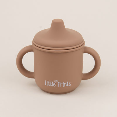 Cana sippy antivarsare din silicon pentru bebelusi - Camel
