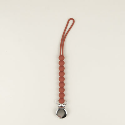 Clip lantisor din silicon pentru suzeta -  Silica Rust