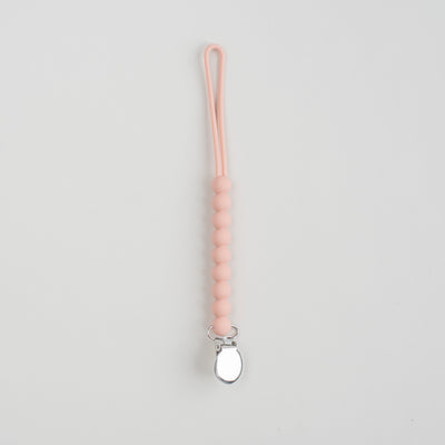 Clip lantisor suzeta silicon Silica - Blush