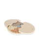 Puzzle din lemn ou de dinozaur Konges Slojd - Multi