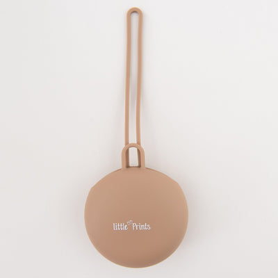 Protectie pentru suzete si accesorii din silicon - Camel
