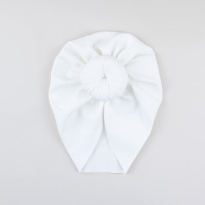 Caciulita turban bebelusi cu nod - Warmy White